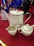 Lenox Special Teapot, Cream, and Sugar Pots
