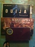 Vintage Ouija board & games