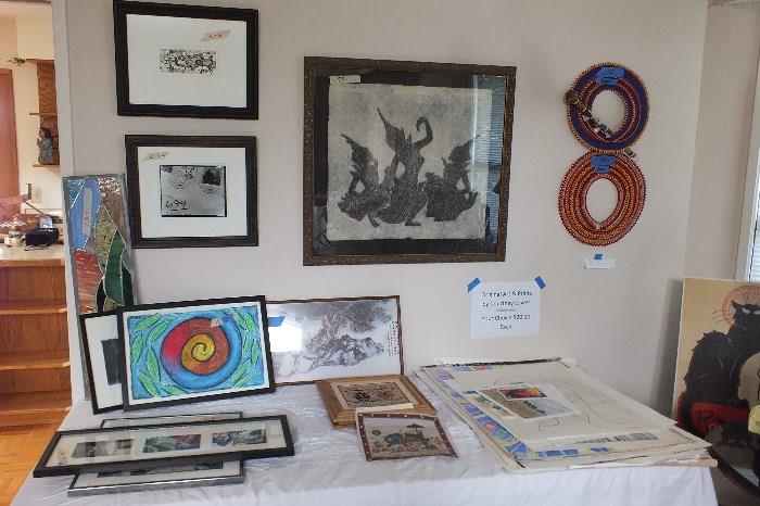 Original Art & Prints  African Masai Necklaces