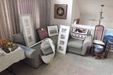 Assorted Furniture, prints and art. 