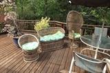 Wicker Patio Furniture  Set $100.00