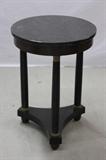 French Empire Marble Top End Table