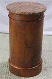 French Empire Style Cache Pot Pedestal End Table