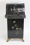 Antique Toleware Coal Shuttle
