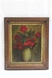 Antique Victorian Still Life Painting