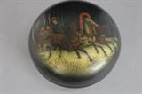 Antique Russian Lacquer Box