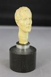Antique Ivory Bust Cane Handle