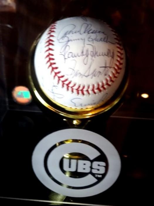1969 Chicago Cubs Signed Baseball