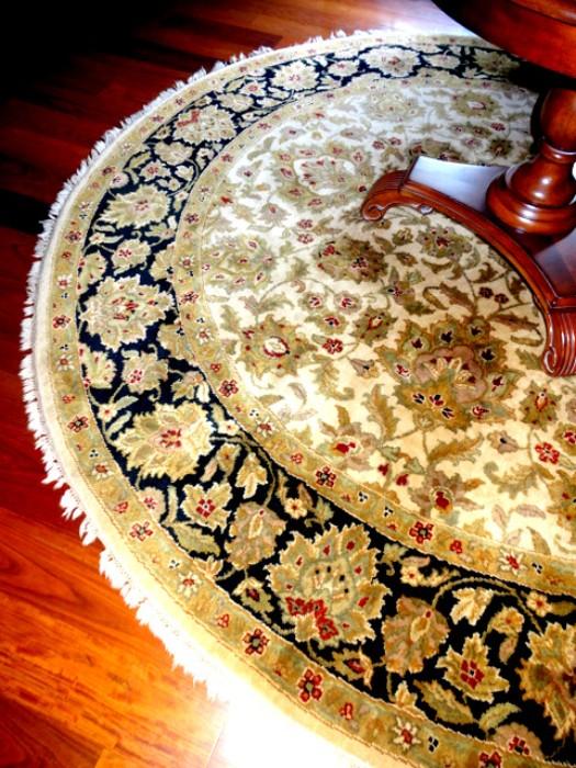 Gorgeous rugs throughout.