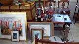 Assorted Antique Art Prints and Original Art
Newer Art Prints and Original Art