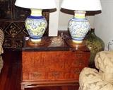 Antique Japanese Tansu Hibachi Table Cabinet