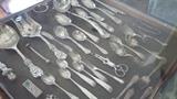 Various Pieces Of Antique Sterling