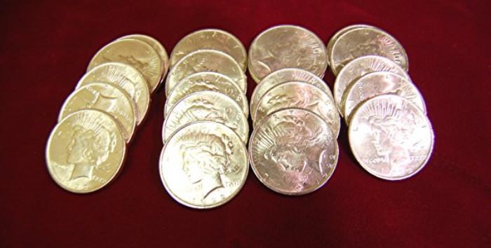 1922 Silver Dollars