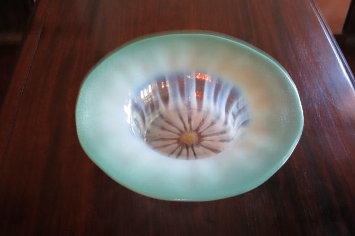 Tiffany Favrile Pastel Bowl