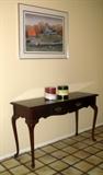 Bassett entry table.