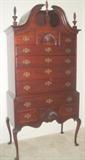 Mayflower Colonial Queen Anne style highboy.