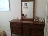 long dresser with mirror 