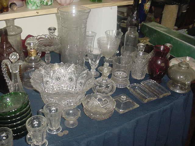 Some of the depression era, or earlier glassware
