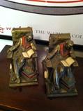 antique Kronheim & Oldenbusch bookends