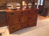 New Mission Oak server / buffet - Thomasville Impressions