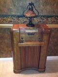 Philco floor model radio (Gutted)
