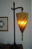 Decorator lamps are scattered throughout the house.