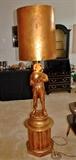 Very Large Lamp on a Pedestal Base