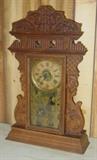 Fancy Oak Gilbert Kitchen Clock