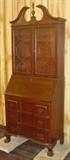 Mahogany Block Front Secretary
