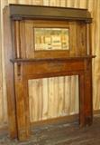 Oak Fireplace Mantel
