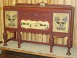 Painted 1930's Buffet