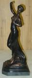 Bronze Lady Statue