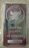 10 Ounce Silver Bar