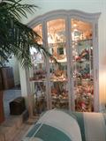 Beautiful Curio full of Shell Collection!