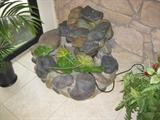 FIBERGLASS ROCK FOUNTAIN