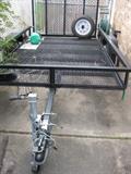 2000 LB. 6X8 UTILITY TRAILER USED ONLY A FEW TIMES...BRING A BOLT CUTTER TO CUT OFF HITCH PADLOCK
