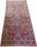 Lot#1197, SAROUK PERSIAN RUNNER, C. 1940-50, 6' 7" X 3' 0"