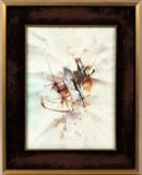 Lot#2049, LEONARDO NIERMAN (MEXICAN B. 1932), WATERCOLOR ON PAPER, H 14", W 10", "WHIRLWIND"14 1/8" x 10 1/8"; signed lower left; c. 1980; framed.  Certificate of authenticity from Gallery of Art Center, Lathrup Village, MI, December 10, 1980.