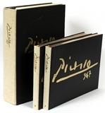 Lot#2056, PABLO PICASSO, "PICASSO 347", 1970, 2 VOLUMES//Publisher: Random House / Maecenas Press, 1970; hardbound set in publisher's slip case.