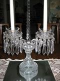 WATERFORD 2-ARM CANDELABRUM
