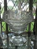 LARGE WATERFORD PEDESTAL FOOTED CENTER BOWL