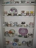 PARTIAL CUP & SAUCER COLLECTION
