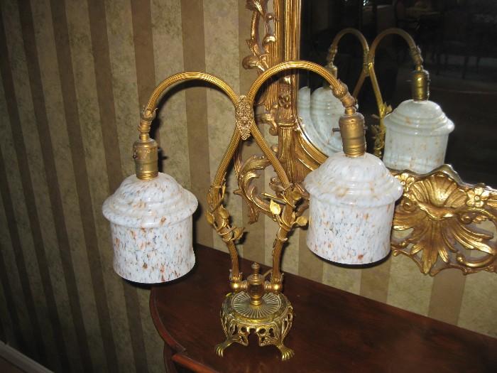 FRENCH 2-ARM LAMP