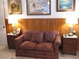 NICE UPHOLSTERED 2-CUSHION SOFA