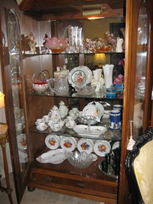 ASSORTED GLASS, CHINA, & COLLECTIBLES