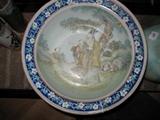 HANDPAINTED CHINESE BOWL ON STAND