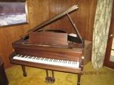 Antique Baby Grand Piano