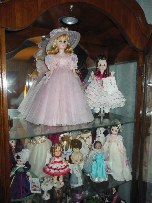 Madame Alexander Dolls,All with Boxes