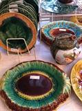                        great selection of majolica