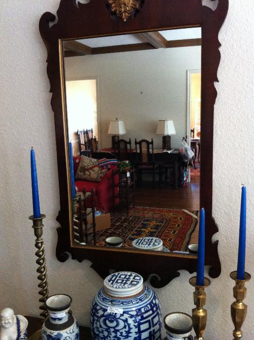                               antique mirror